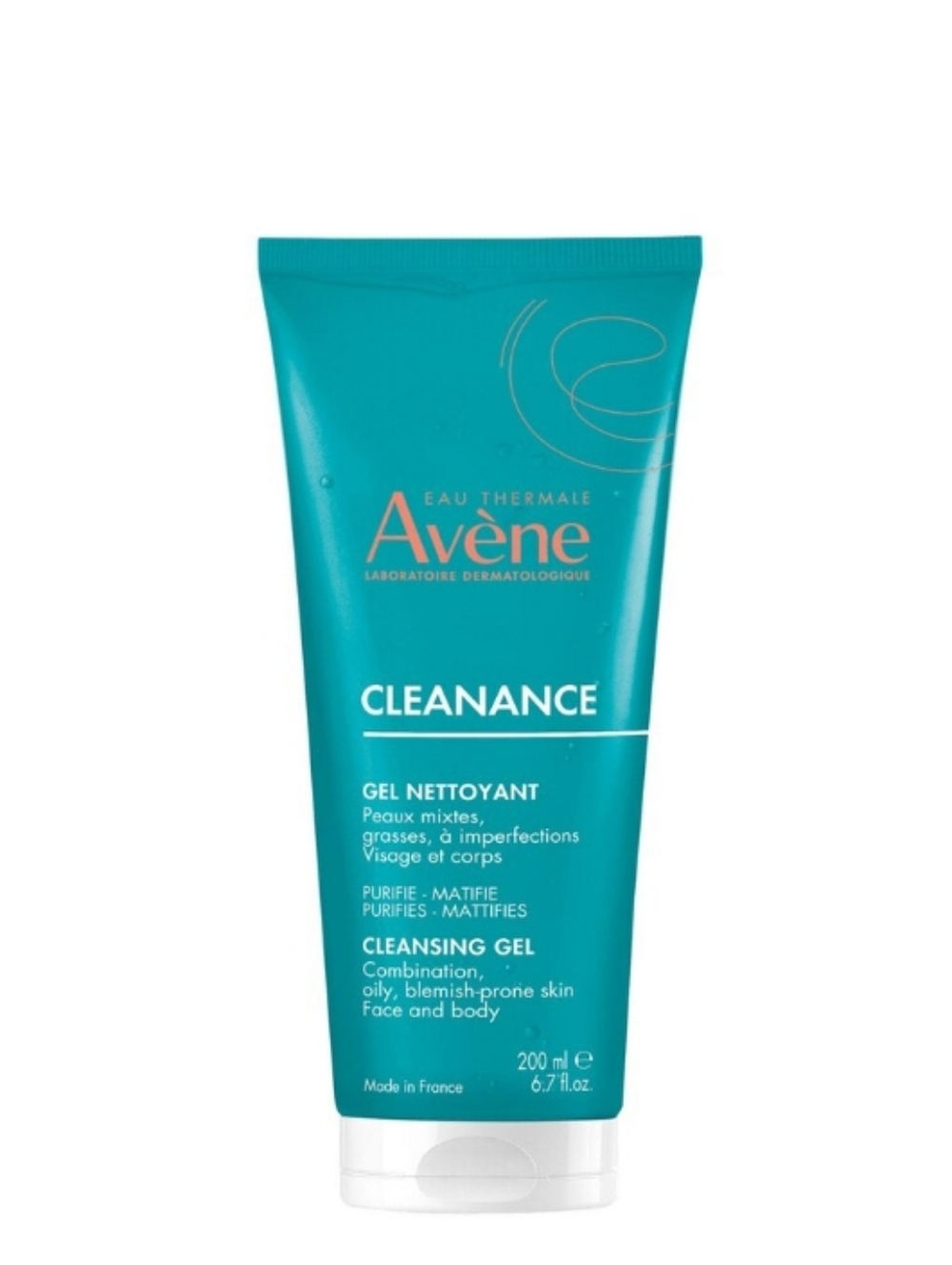 Avène Cleanance Cleansing Gel For Combination Oily Skin 6.7 OZ